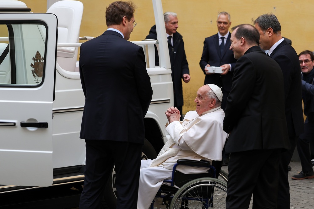 Pope Francis Receives New All-electric Popemobile | National Catholic ...